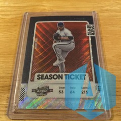 2021 Paninini Contenders #36 Brandon Woodruff OPTIC RED WAVE Prizm-Brewers